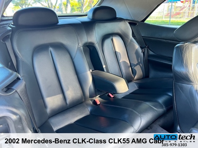 2002 Mercedes-Benz CLK-Class CLK55 AMG Cabriolet