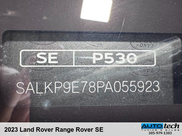 2023 Land Rover Range Rover SE