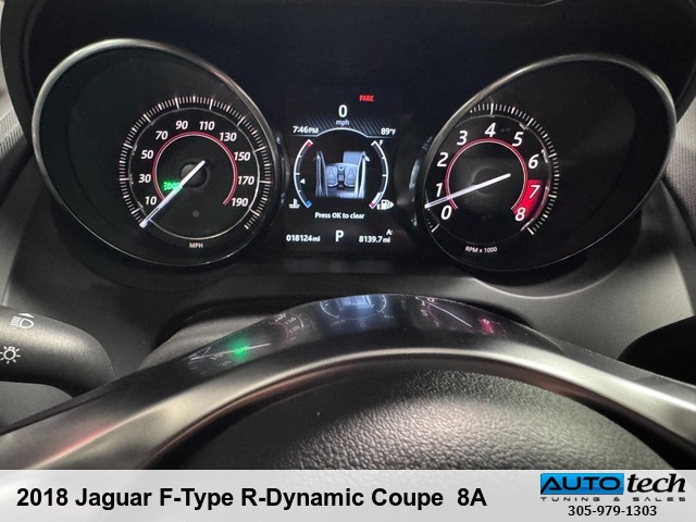 2018 Jaguar F-Type R-Dynamic Coupe 8A