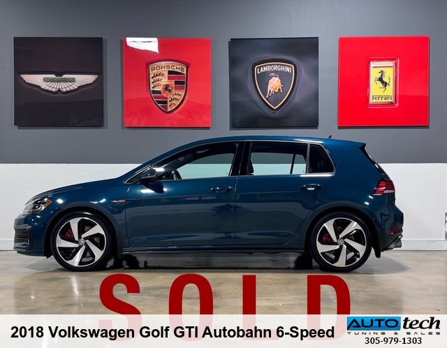 2018 Volkswagen Golf GTI Autobahn 6-Speed