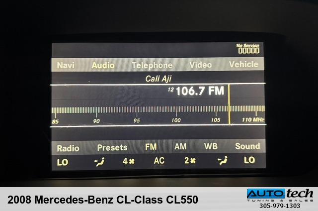 2008 Mercedes-Benz CL-Class CL550