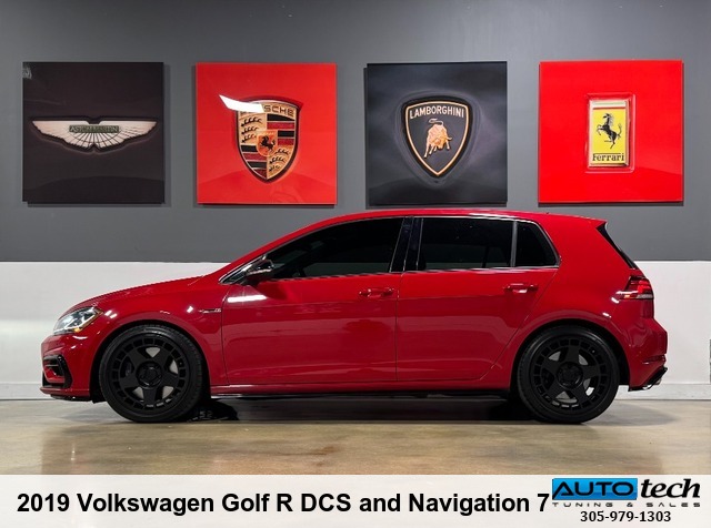 2019 Volkswagen Golf R DCS and Navigation 7A